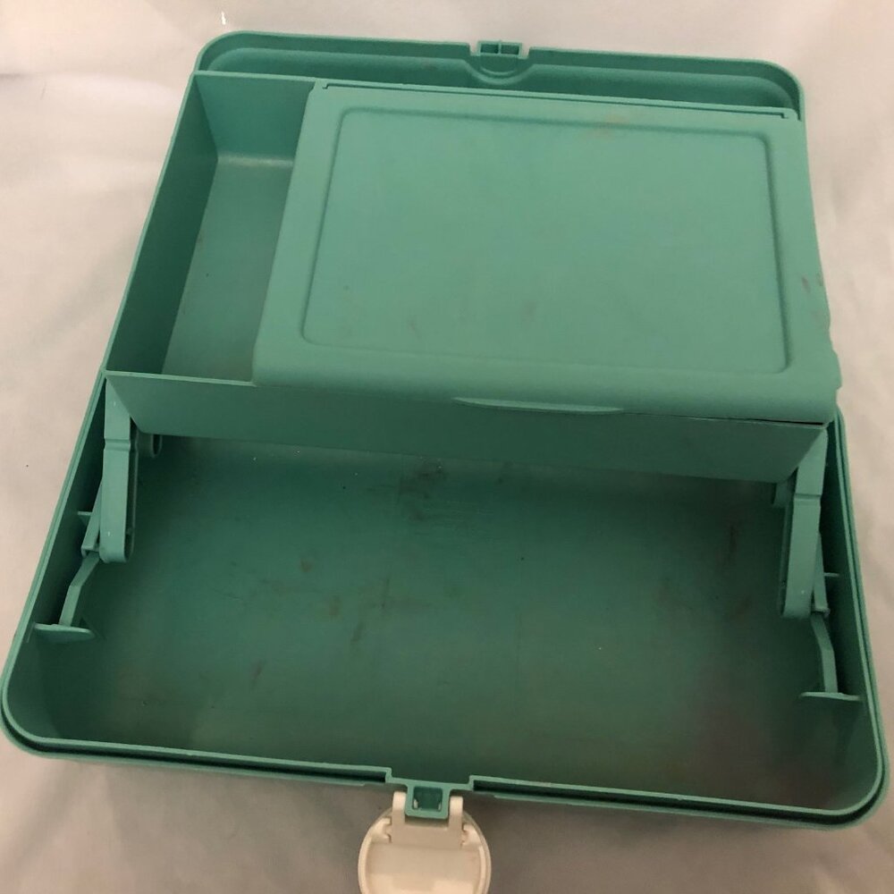 Caboodles On-The-Go Girl Makeup Box, Turquoise - Picture 4 of 4